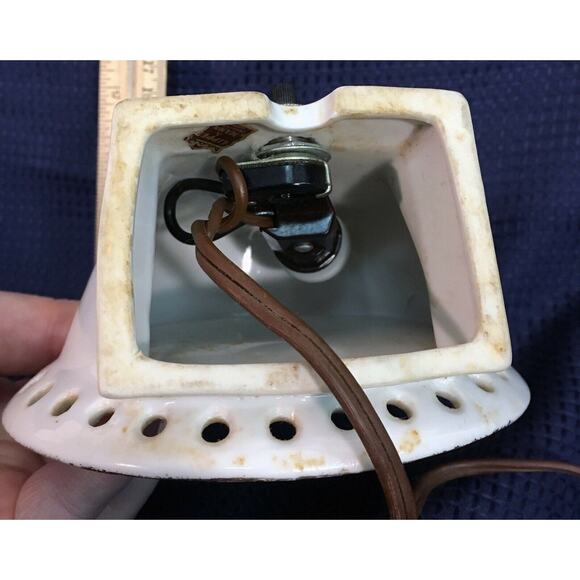 Vintage Mid-Century Lipper & Mann “The Last Supper” Ceramic mantle Night Light - Picture 7 of 10